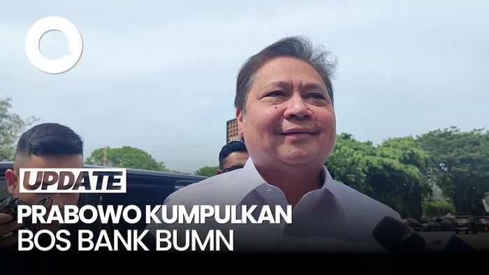 Video Prabowo Kumpulkan Bos Bank BUMN di Istana Hari Ini, Bahas Apa?
