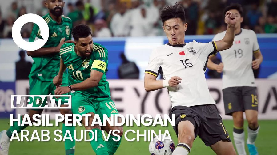 Video: Kualifikasi Piala Dunia, Arab Saudi Menang Tipis 1-0 Vs China