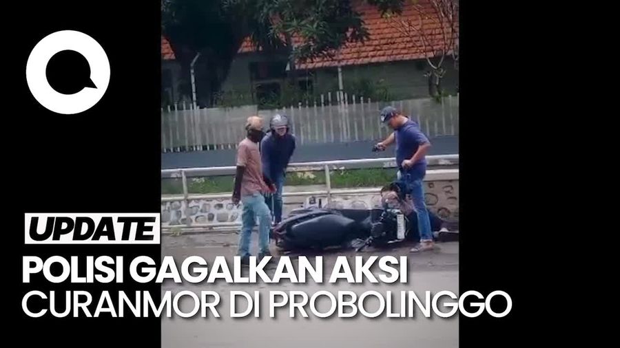 Video: Momen Pelaku Curanmor Tak Berkutik Setelah Kakinya Ditembak oleh Polisi