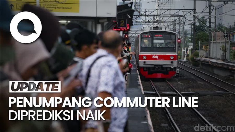 Video: KCI Prediksi Penumpang Commuter Line Naik 5% pada Masa Angkutan Lebaran