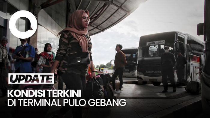Video: Pantauan Arus Mudik di Terminal Pulo Gebang, Belum Ada Lonjakan Penumpang