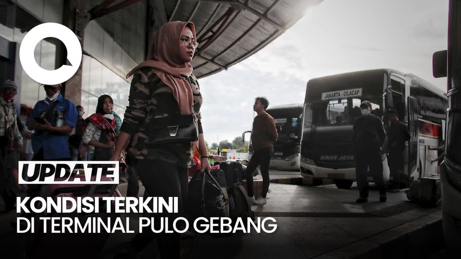 Video: Pantauan Arus Mudik di Terminal Pulo Gebang, Belum Ada Lonjakan Penumpang