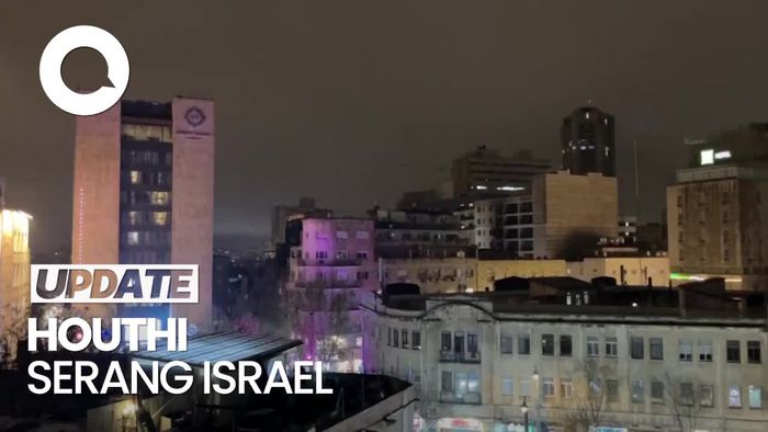 Video: Houthi Luncurkan Serangan ke Israel, Targetkan Bandara di Tel Aviv