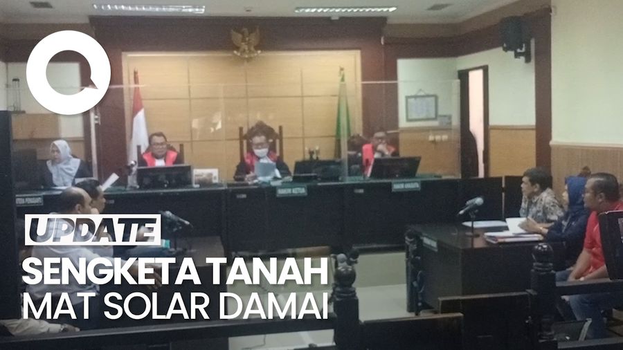Video: Sengketa Tanah Mat Solar Berakhir Damai, Ini Hasil Kesepakatannya