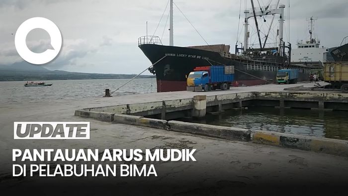 Video: Suasana Terkini di Pelabuhan Bima NTB Jelang Lebaran