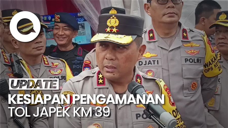 Video: Kapolda Metro Cek Kesiapan Pos Pengamanan Tol Japek Km 39