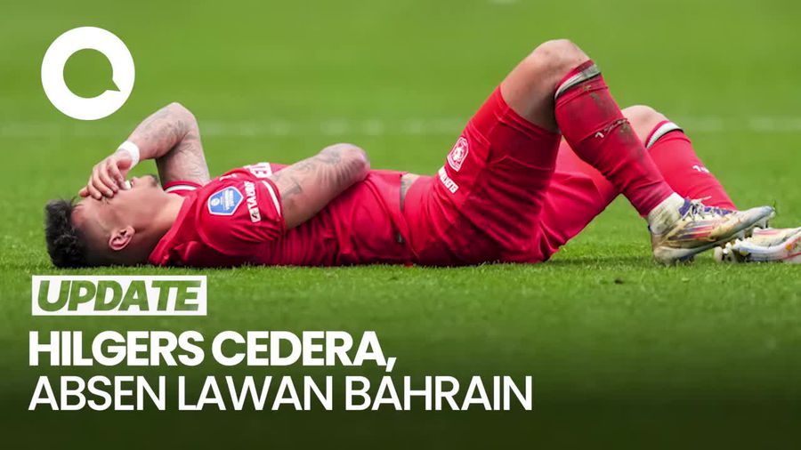 Video: Mees Hilgers Absen Lawan Bahrain gegara Cedera