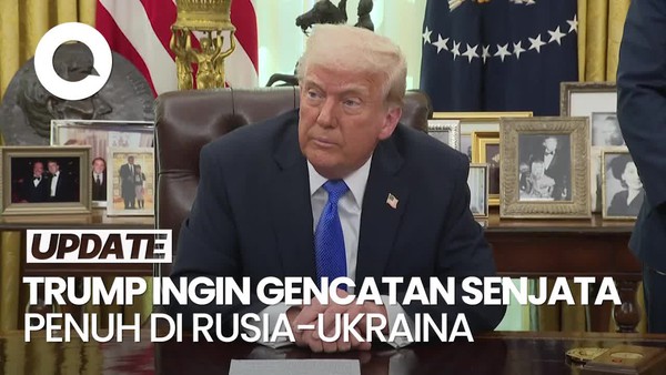 Video: Buat Kontrak Kesepakatan, Trump Ingin Rusia-Ukraina Damai
