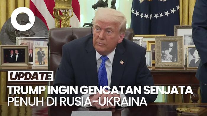 Video: Buat Kontrak Kesepakatan, Trump Ingin Rusia-Ukraina Damai