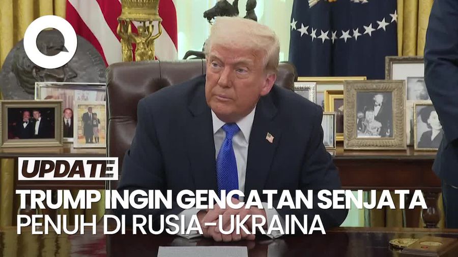 Video: Buat Kontrak Kesepakatan, Trump Ingin Rusia-Ukraina Damai