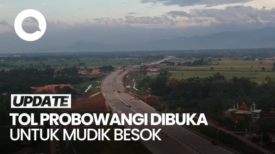 Video: Kesiapan Tol Probowangi Menghadapi Pemudik Besok