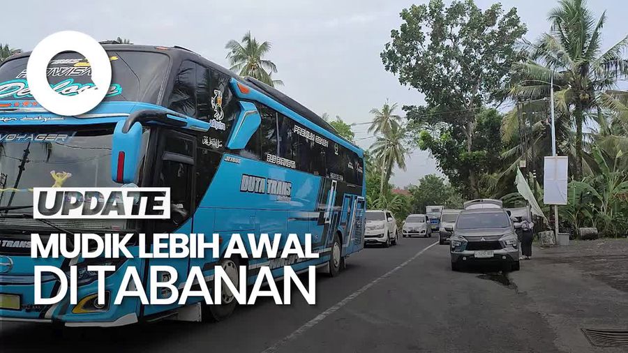 Video: Pemudik Mulai Menghiasi Jalan Utama Denpasar-Gilimanuk