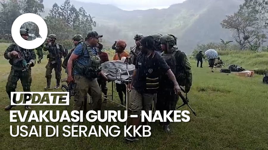 Video: Momen TNI-Polri Evakuasi Korban Serangan KKB di Distrik Anggruk