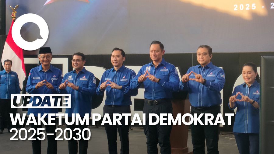 Video 7 Waketum Demokrat 2025-2030: Ada Ibas hingga Menteri PU