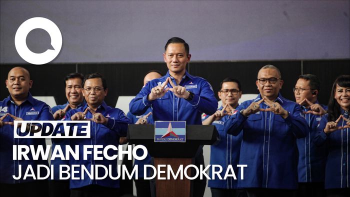 Video: Demokrat Tunjuk Irwan Fecho Jadi Bendum, Gantikan Renville Antonio