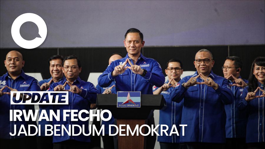 Video: Demokrat Tunjuk Irwan Fecho Jadi Bendum, Gantikan Renville Antonio
