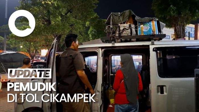 Video: Tol Cikampek Masih Lancar, Pemudik Pilih Berangkat Lebih Awal