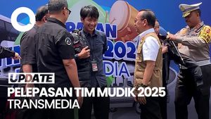 Video: Menko PMK dan Kakorlantas Lepas Tim Liputan Mudik 2025 Transmedia