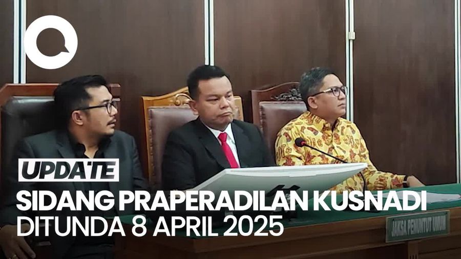 Video: KPK Tak Hadir, Sidang Praperadilan Staf Sekjen PDIP Kusnadi Ditunda