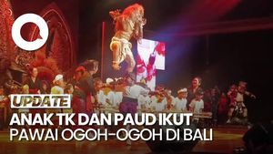 Video: Saat Ratusan Anak TK dan Paud di Denpasar Ikut Arak Ogoh-ogoh