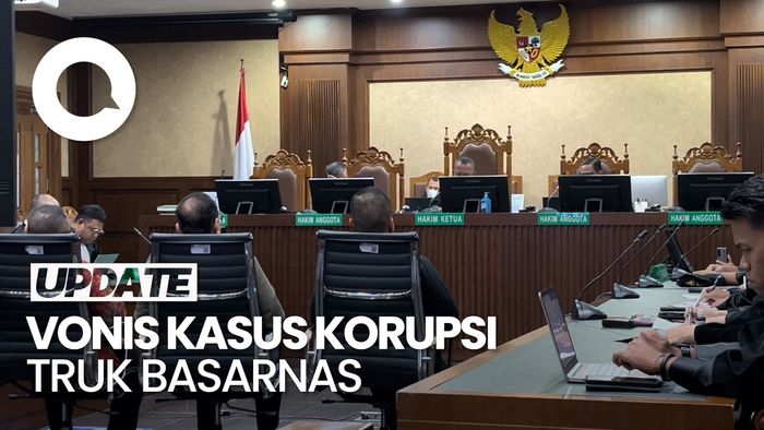 Video: Dua Terdakwa Kasus Korupsi Truk Basarnas Divonis 4 dan 6 Tahun Penjara