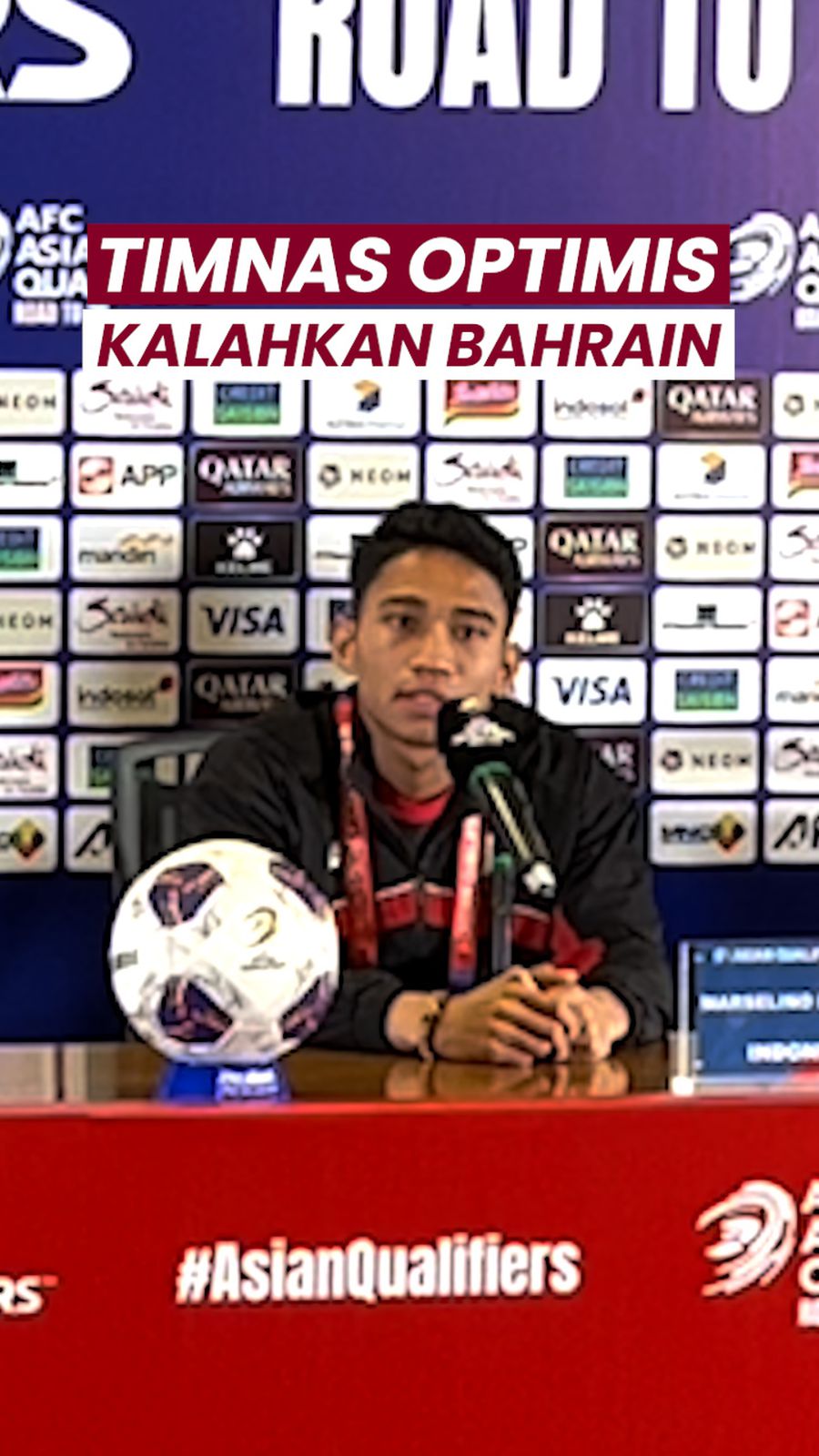 Video Marselino Cs Siap Tampil Mati-matian Lawan Bahrain: Kita Harus Optimis