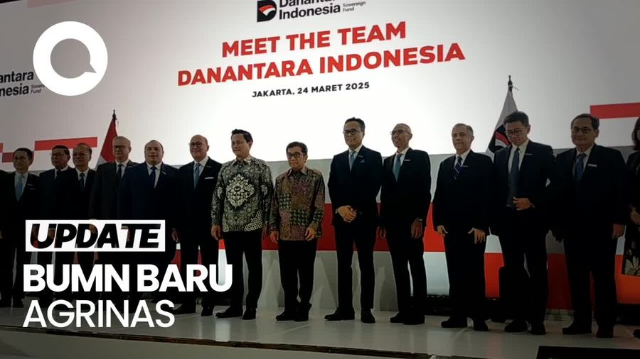 Video: Pemerintah Bentuk Agrinas, Bakal Gabung Danantara