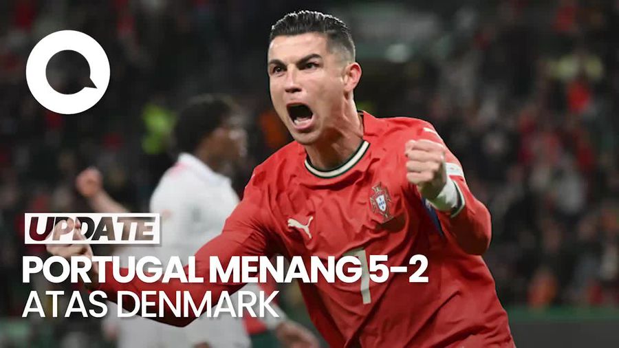 Video: Ronaldo Cs Melaju ke Semifinal Setelah Portugal Libas Denmark 5-2