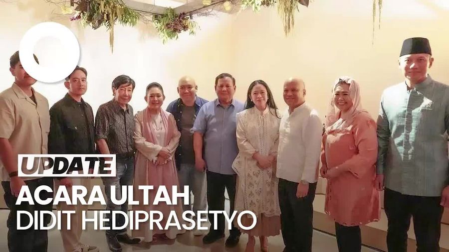 Video Pesan-Kesan Puan Maharani-AHY Setelah Hadiri Ultah Didit Hediprasetyo