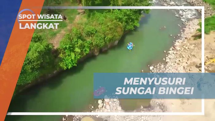 Menyusuri Arus Sungai Bingei dengan Semangat Rafting di Langkat