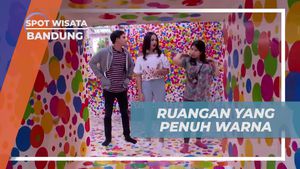 Menyelusuri Ruangan Penuh Warna di Rabbit Town, Bandung