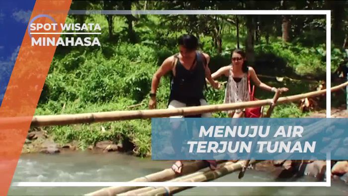 Menelusuri Keindahan Air Terjun Tunan di Minahasa