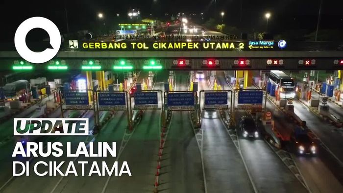 Video Kendaraan Lintasi Tol Cikatama Menuju Trans Jawa Sudah Naik 30,3%