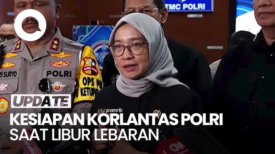 Video: MenPAN-RB Apresiasi Sistem Pemantauan Arus Mudik-Balik Lebaran Korlantas Polri