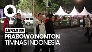 Video: Momen Prabowo Tiba di GBK, Nonton Indonesia Vs Bahrain