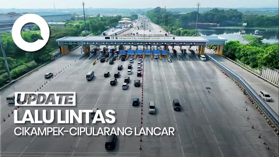 Video: Sisir Tol Cikampek-Cipularang, Kakorlantas Pastikan Arus Mudik Lancar