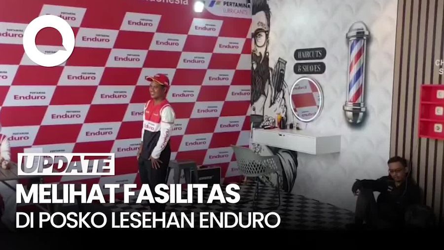 Posko Lesehan Enduro Cirebon Jadi Tempat Pilihan Pemudik Melepas Lelah