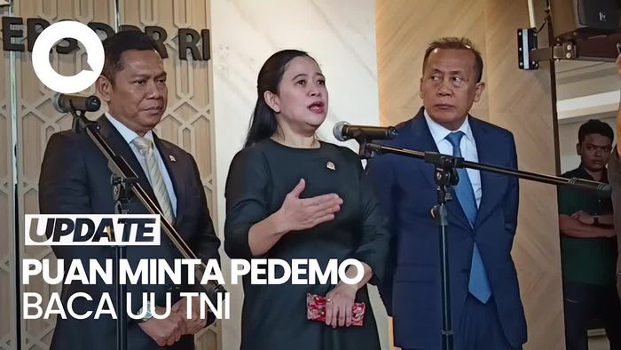 Video Puan Respons Demo UU TNI di Berbagai Daerah: Tolong Baca Dahulu
