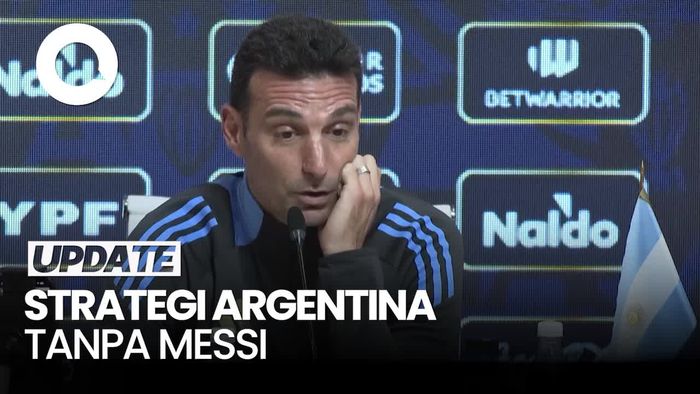 Video: Strategi Argentina Main Tanpa Messi untuk Hadapi Brasil