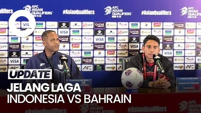 Video Timnas Indonesia dan Bahrain Berapi-api Jelang Laga Hari Ini