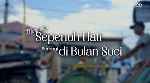 Said Abdullah: Mengabdi Sepenuh Hati, Berbagi di Bulan Suci