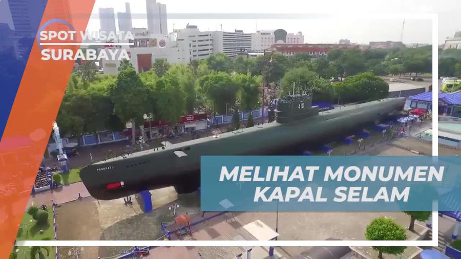 Menelusuri Sejarah di Monumen Kapal Selam yang Megah, Surabaya