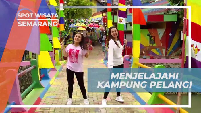 Menjelajahi Warna-warni Kampung Pelangi di Semarang  