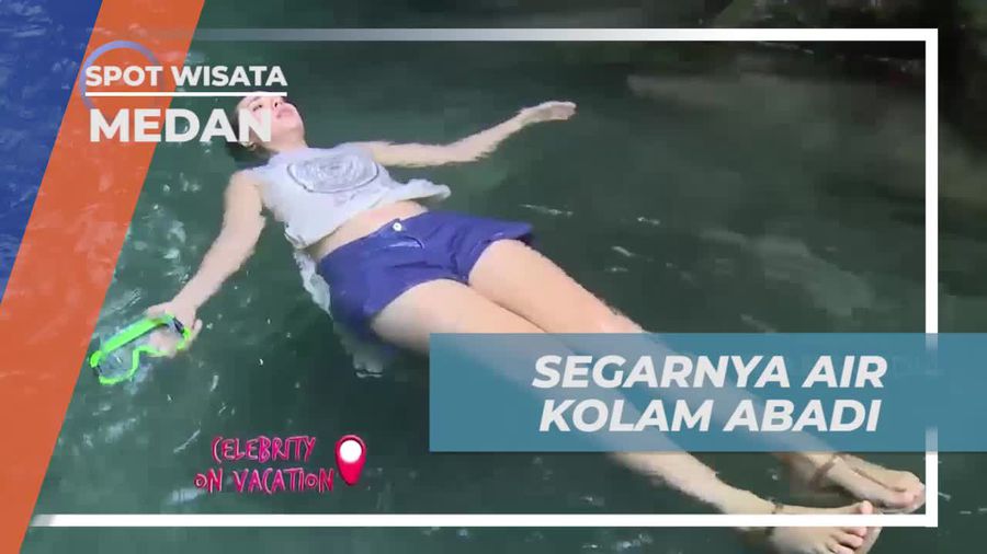 Bersantai Sambil Menikmati Keindahan Kolam Abadi di Medan