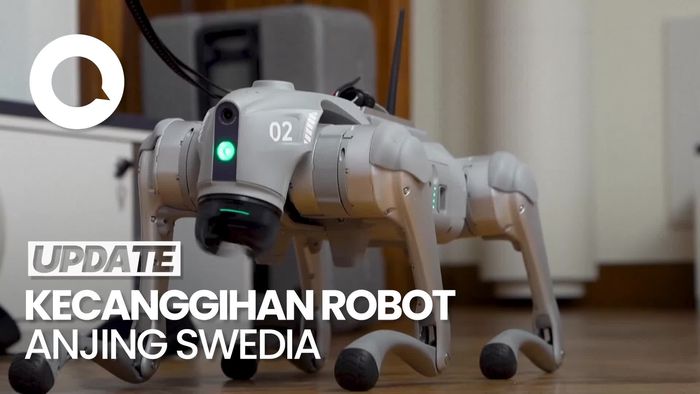 Video: Swedia Kembangkan Robot Anjing Pintar Bertenaga AI