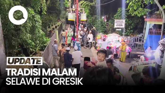 Video Semarak Warga Berburu Lailatul Qadar dalam Tradisi Malam Selawe di Gresik