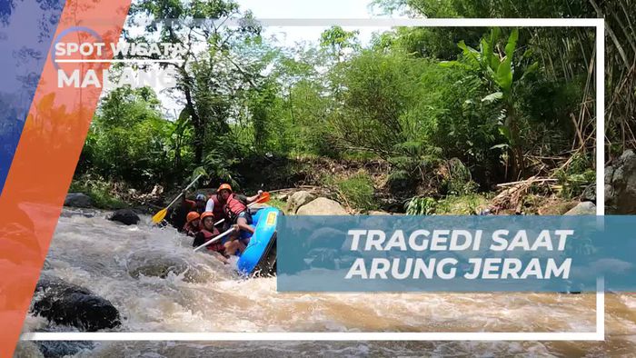 Menghadapi Insiden Seru Saat Arung Jeram di Kaliwatu, Malang