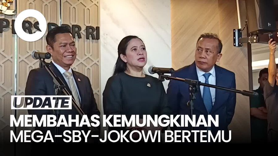 Video Puan soal Kemungkinan Mega-SBY-Jokowi Bertemu: Insyaallah Terjadi