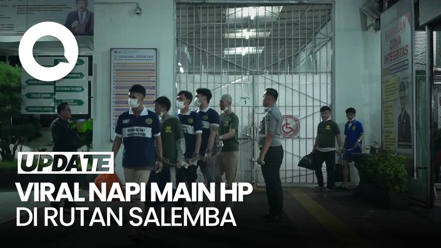 Video Buntut Viral Main HP di Rutan Salemba, 300 Napi Dipindahkan dalam Semalam