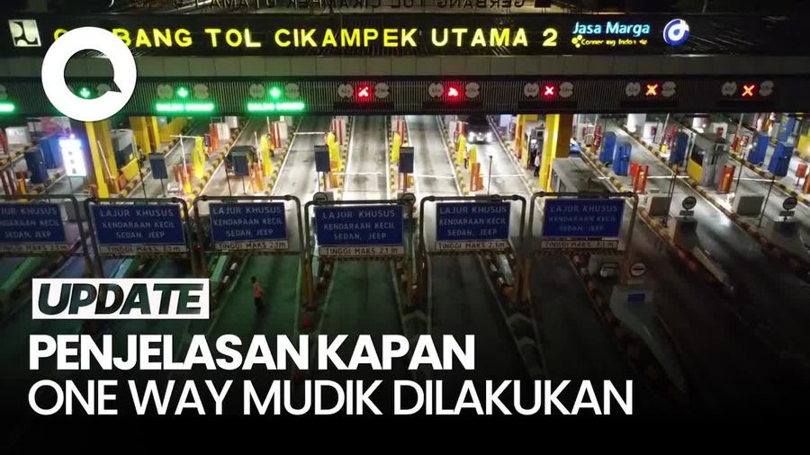 Video: Kapan One Way Nasional Mudik 2025? Ini Jawaban Kakorlantas